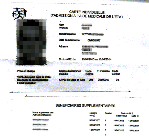 attestation AME