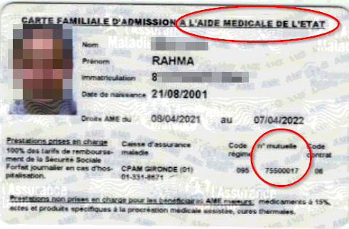 attestation AME recto